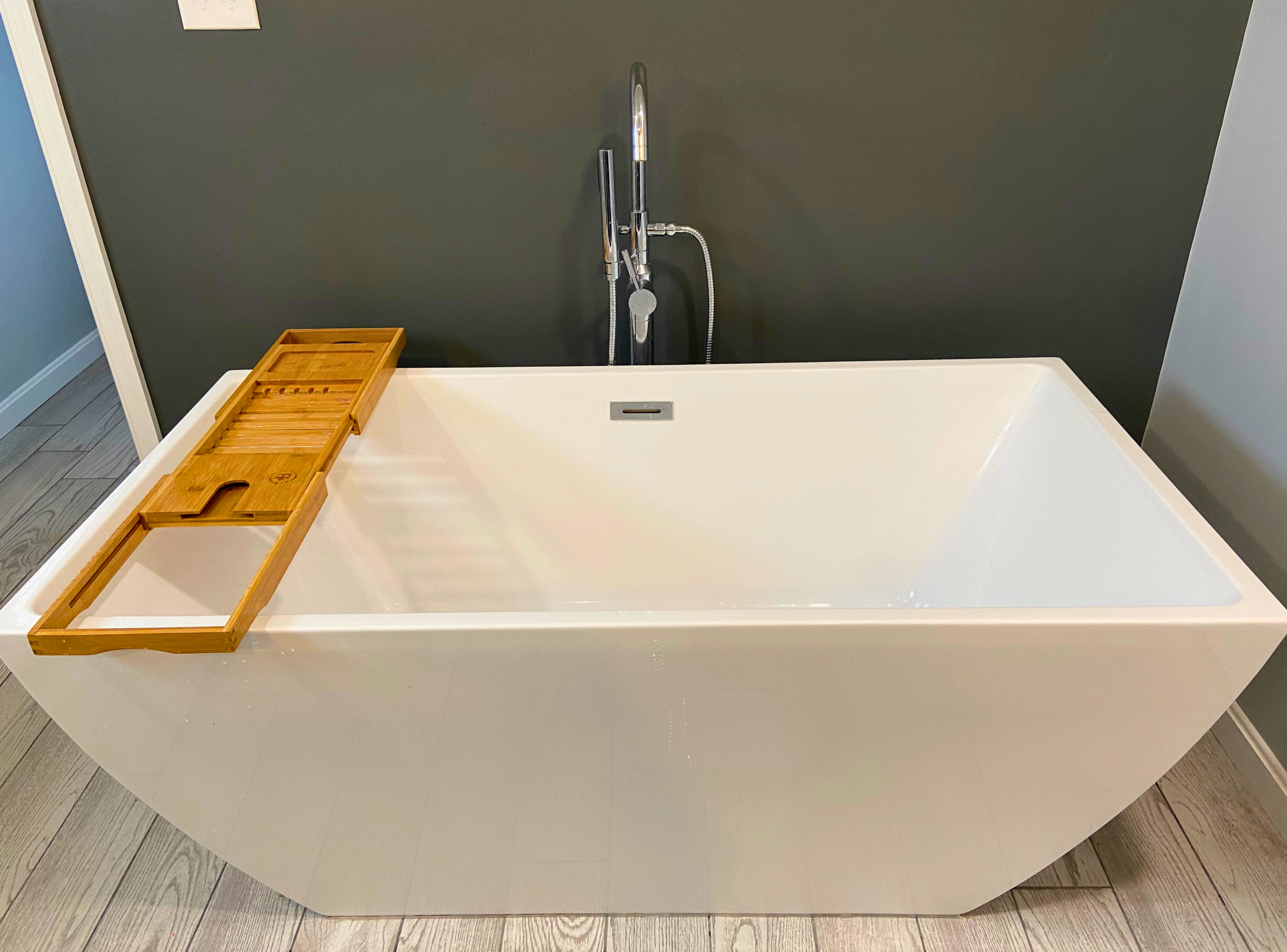 luxury bathtub closeup